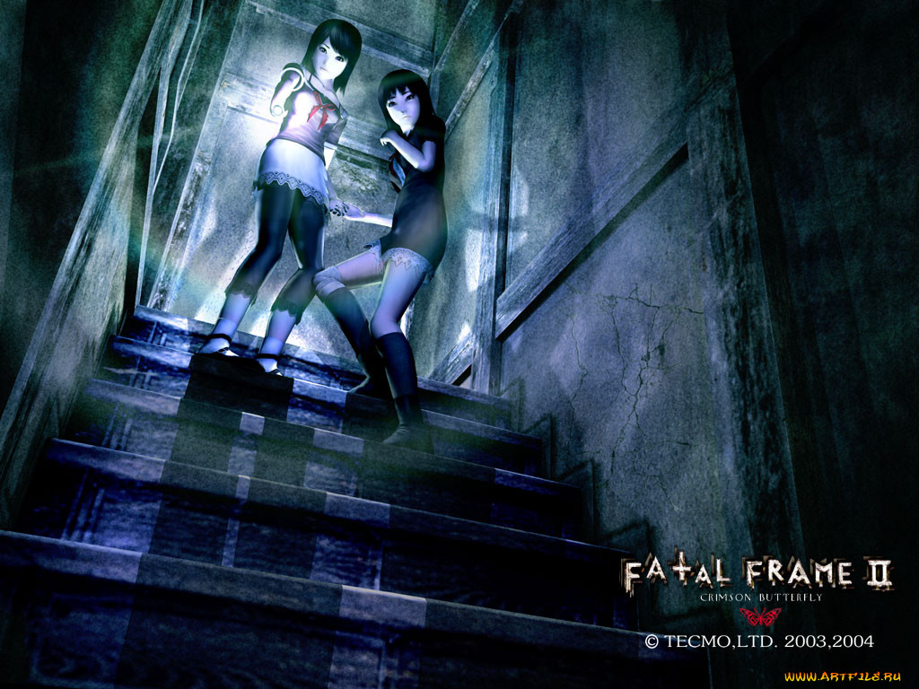 Обои Видео Игры Fatal Frame 2: Crimson Butterfly, обои для рабочего стола,  фотографии видео, игры, fatal, frame, crimson, butterfly Обои для рабочего  стола, скачать обои картинки заставки на рабочий стол.